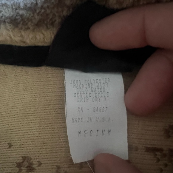 animal print fleece jacket zip up - Picture 7 of 10